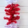 Decorator's Warehouse 9'x12" Caprico Red/White Garland > Christmas Decor|Patriotic Decor