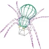 Decorator's Warehouse 28" x 40" 3D Scary Spider (Twinkling) > Lit Signs|Christmas Decor
