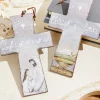 Decorator's Warehouse 9" x 5.75" Grey Cross Jesus at Birth Ornament > Christmas Decor|Nativity Ornaments