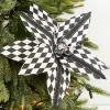 Decorator's Warehouse 21” x 12" Harlequin Poinsettia Spray > Nutcracker|Christmas Flowers