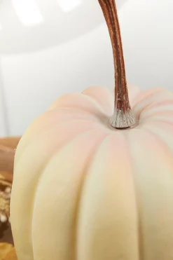 Decorator's Warehouse 7.5" x 7.5" Latex Harvest Pumpkin with Vine > Fall Decor|Fall Decor