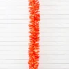 Decorator's Warehouse 9' x 12" LED Orange Garland > Christmas Decor|Outdoor Lighting
