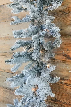 Decorator's Warehouse 9' x 12" Lit Halifax Garland > Christmas Decor|Outdoor Lighting