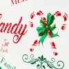 Decorator's Warehouse 18" x 10" Metal Candy Cane Sign > Christmas Decor|Christmas Accents