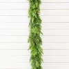 Decorator's Warehouse 72" x 12" Natural Touch Mix Evergreen Garland > Real Touch Garlands|Cardinal
