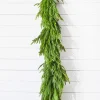 Decorator's Warehouse 60" x 16" Real Touch Deluxe Norfolk Pine Garland > Believe|Natural Greenery