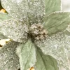 Decorator's Warehouse 20" x 12” Sage Poinsettia Stem > Sage & Pearl|2026 New Additions