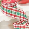 Decorator's Warehouse 2.5" x 10 Yard Christmas Plaid Ribbon > Farmhouse|Christmas Ribbon