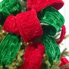 Decorator's Warehouse 5" x 3 Yard Red Velvet Braided Ribbon > Christmas Decor|Christmas Ribbon