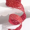 Decorator's Warehouse 2.5" x 10 Yard Red Wired Ribbon > Christmas Ribbon|Nutcracker