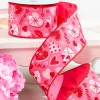 Decorator's Warehouse 2.5" x 10 Yards Valentine Love Letter Ribbon > Valentine'S Ribbon|Christmas Decor