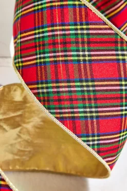 Decorator's Warehouse 4" x 10 Yard Traditional Holiday Plaid Ribbon > Kristin'S Picks|Christmas Ribbon