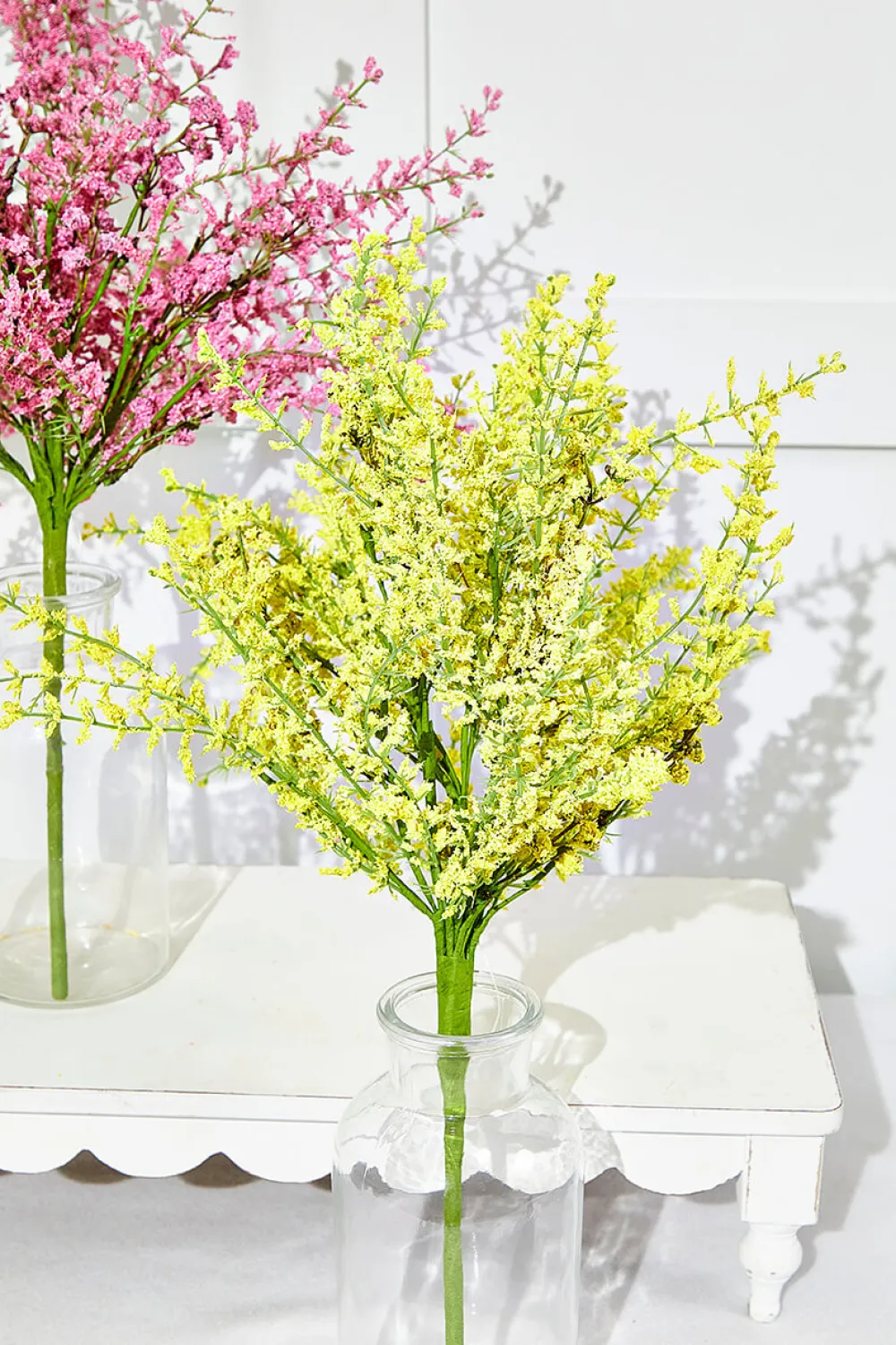 Decorator's Warehouse 21" Yellow Heather Bush > Easter Table Decor|Christmas Decor